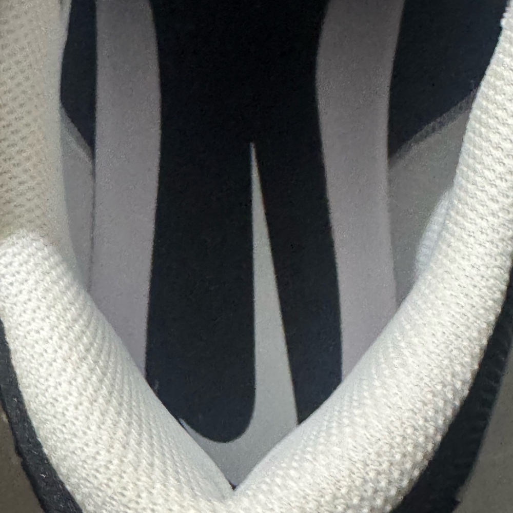 Nike Alpha Menace pro 4 Black white and Gray football cleats size 14 new - Picture 8 of 9
